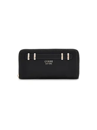 GUESS | Geldbörse GREGORIA Large | schwarz